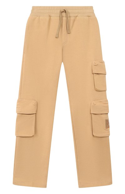 Хлопковые брюки-карго DOLCE & GABBANA, арт. L4JPLC/G7PR0_001