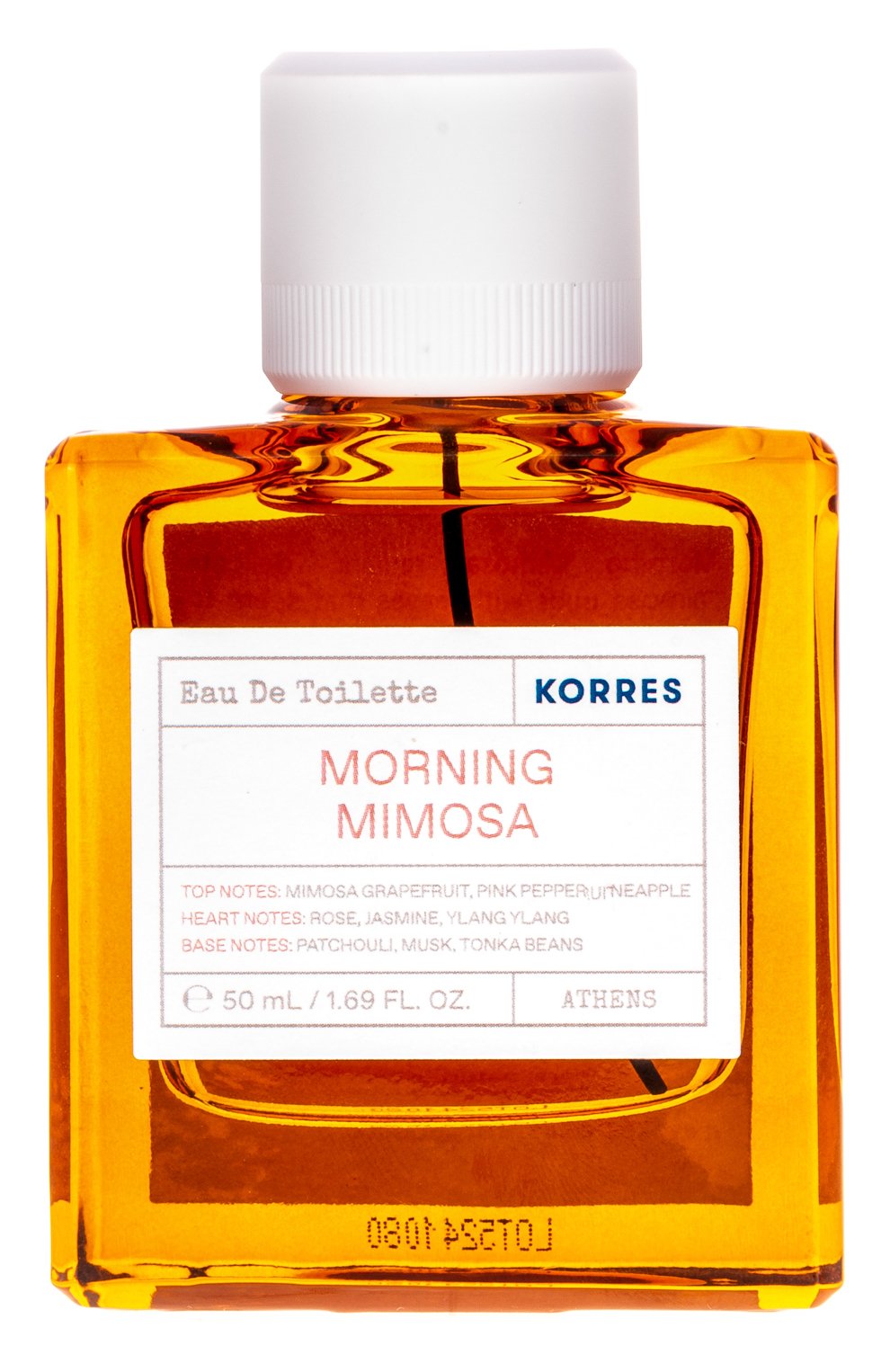 Туалетная вода morning mimosa (50ml) KORRES бесцветного цвета по цене 5990 руб., арт. 5203069092268, фото 1 Туалетная вода morning mimosa (50ml) KORRES, арт. 5203069092268, фото 1