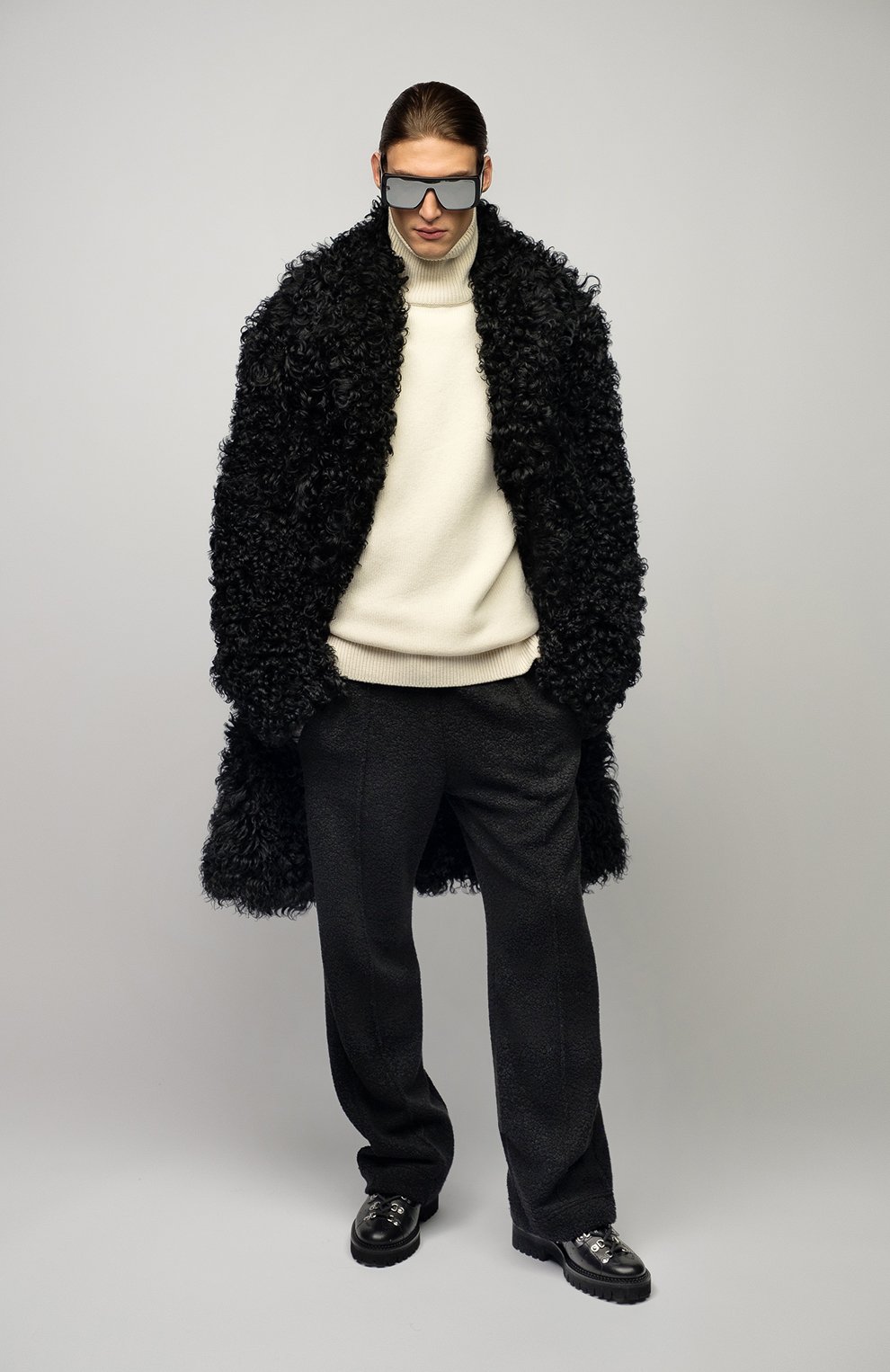 Кожаные ботинки tank DSQUARED2, арт. ABM0081 01501226, фото 6