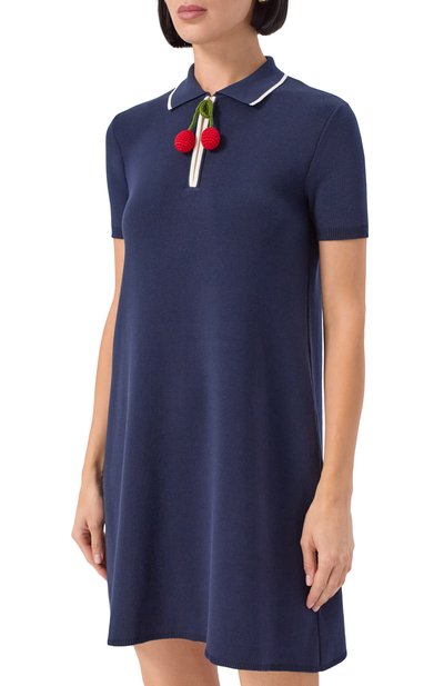 Хлопковое платье VALENTINO, арт. 7B3KD13X/9EQ, фото 3