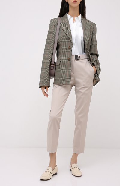 Хлопковая рубашка BRUNELLO CUCINELLI, арт. MP091MF106, фото 2