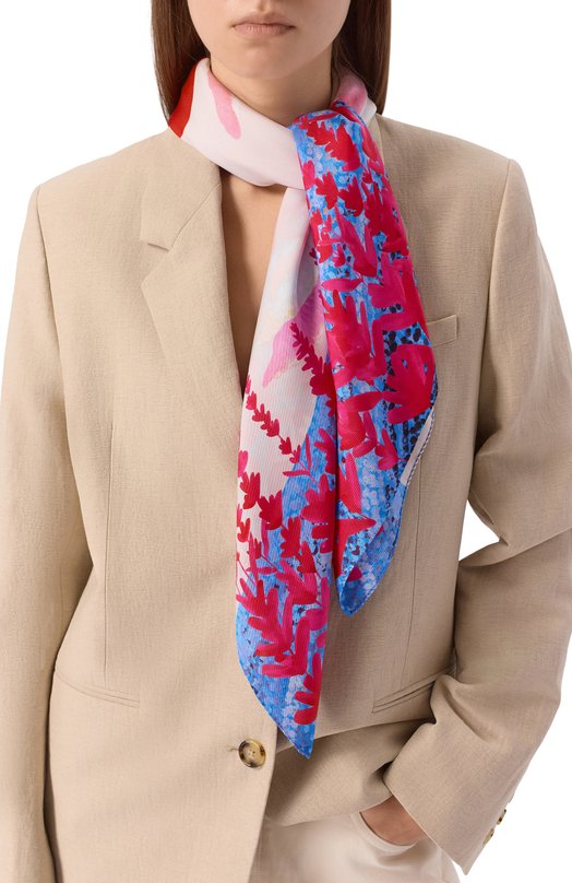 Шелковый платок Sunset Petitjean Paris 6C26 Разноцветный  6C26 Фото 2