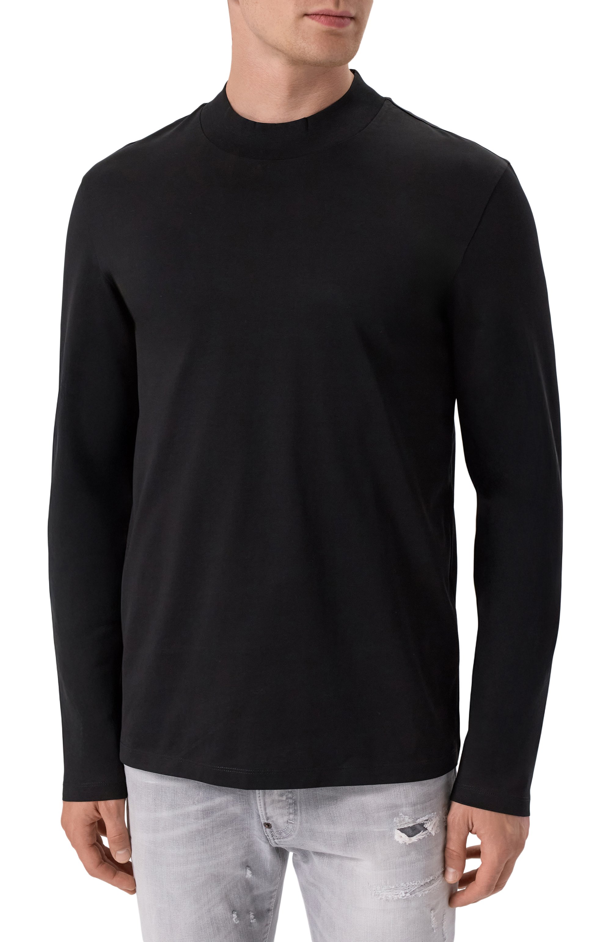 Хлопковый лонгслив HUGO, арт. 50544281, фото 3