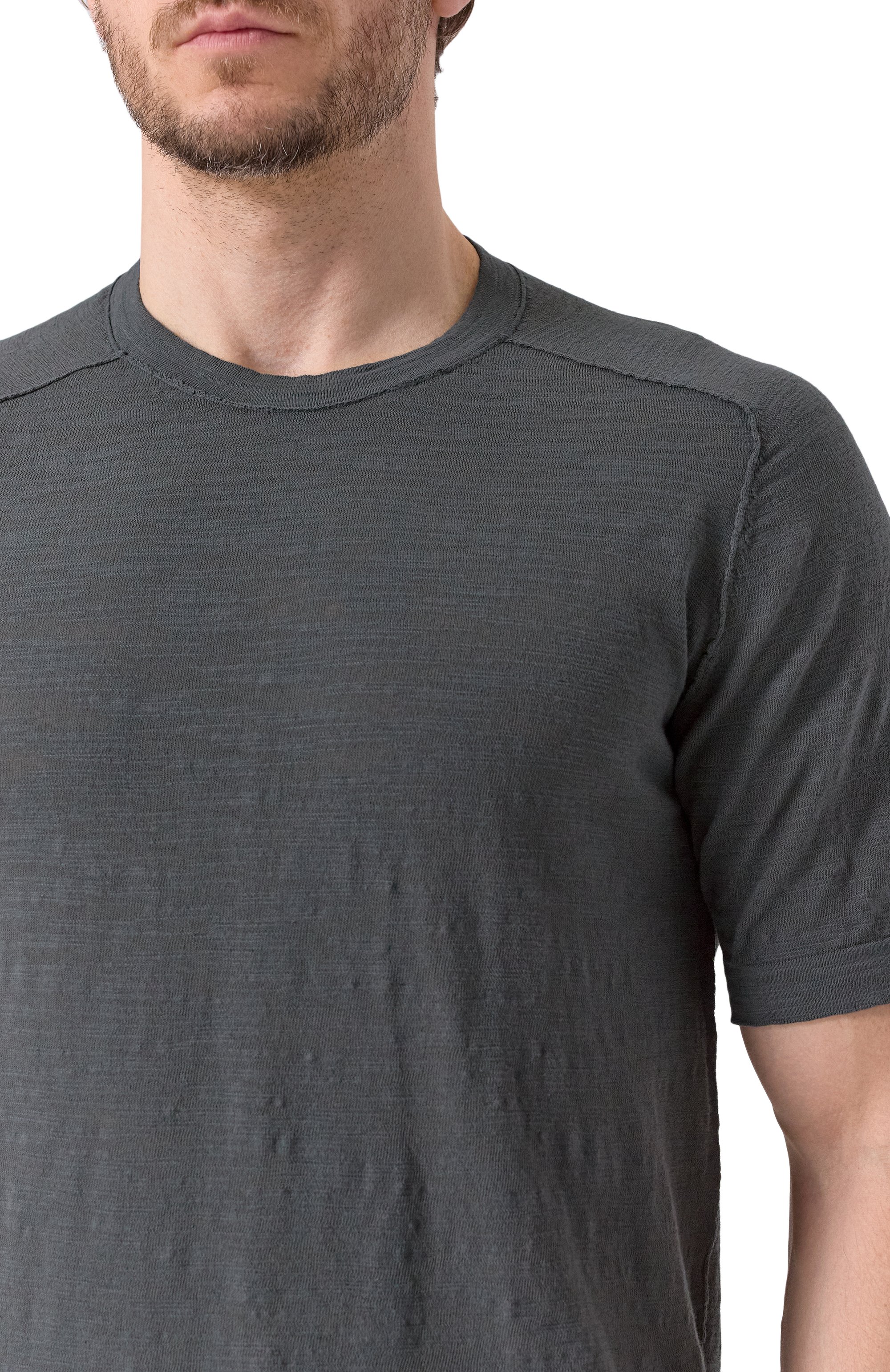 Футболка из хлопка и льна TRANSIT, арт. CFUTRZ8431, фото 5