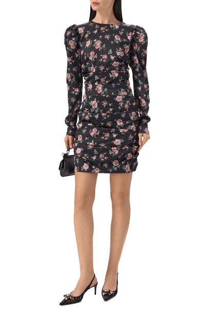 Текстильные туфли rainbow lollo 60 DOLCE & GABBANA, арт. CG0711/AQ074, фото 3