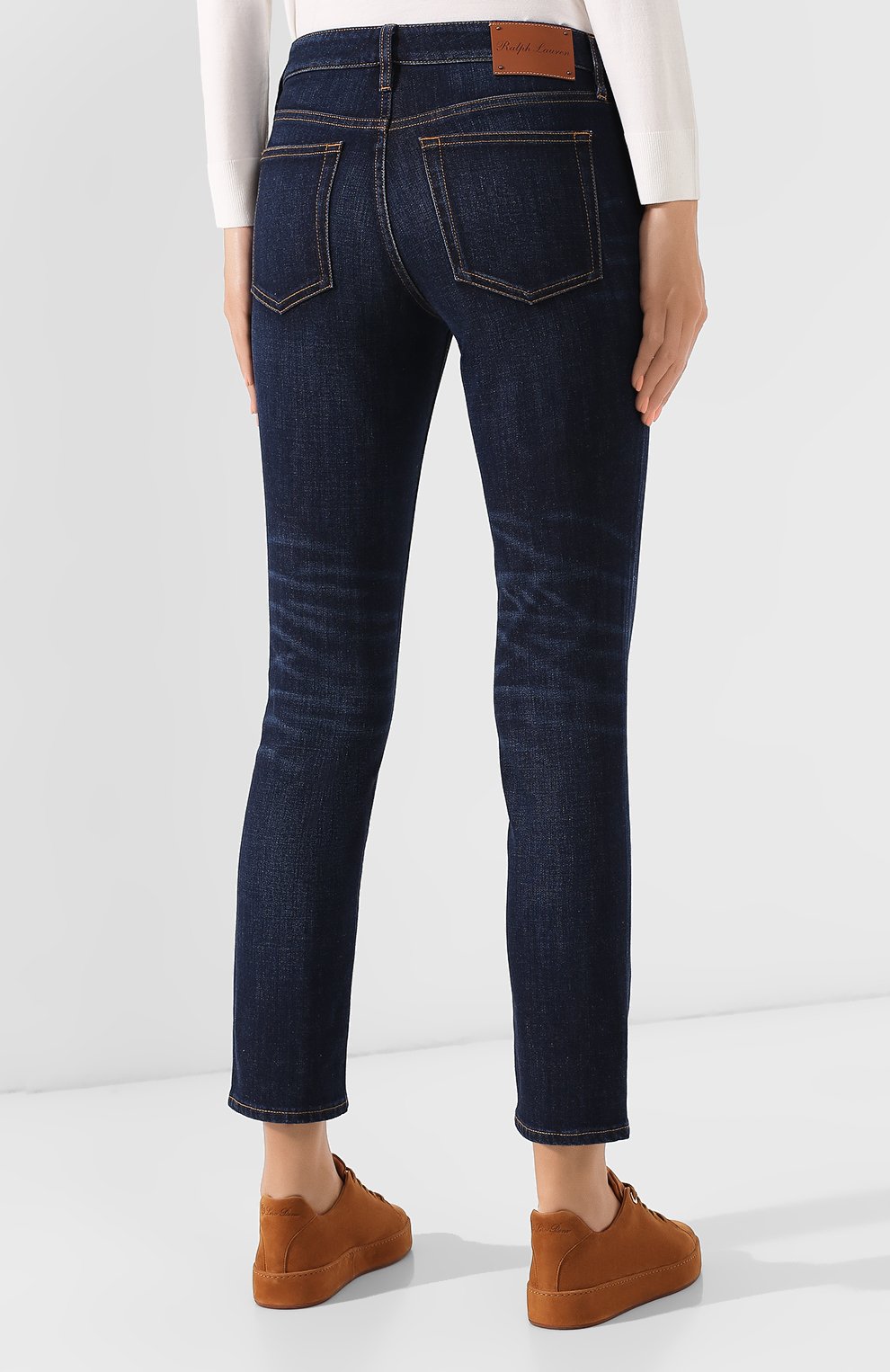 Джинсы RALPH LAUREN синего цвета по цене 68350 руб., арт. 290767347, фото 4 Джинсы RALPH LAUREN, арт. 290767347, фото 4