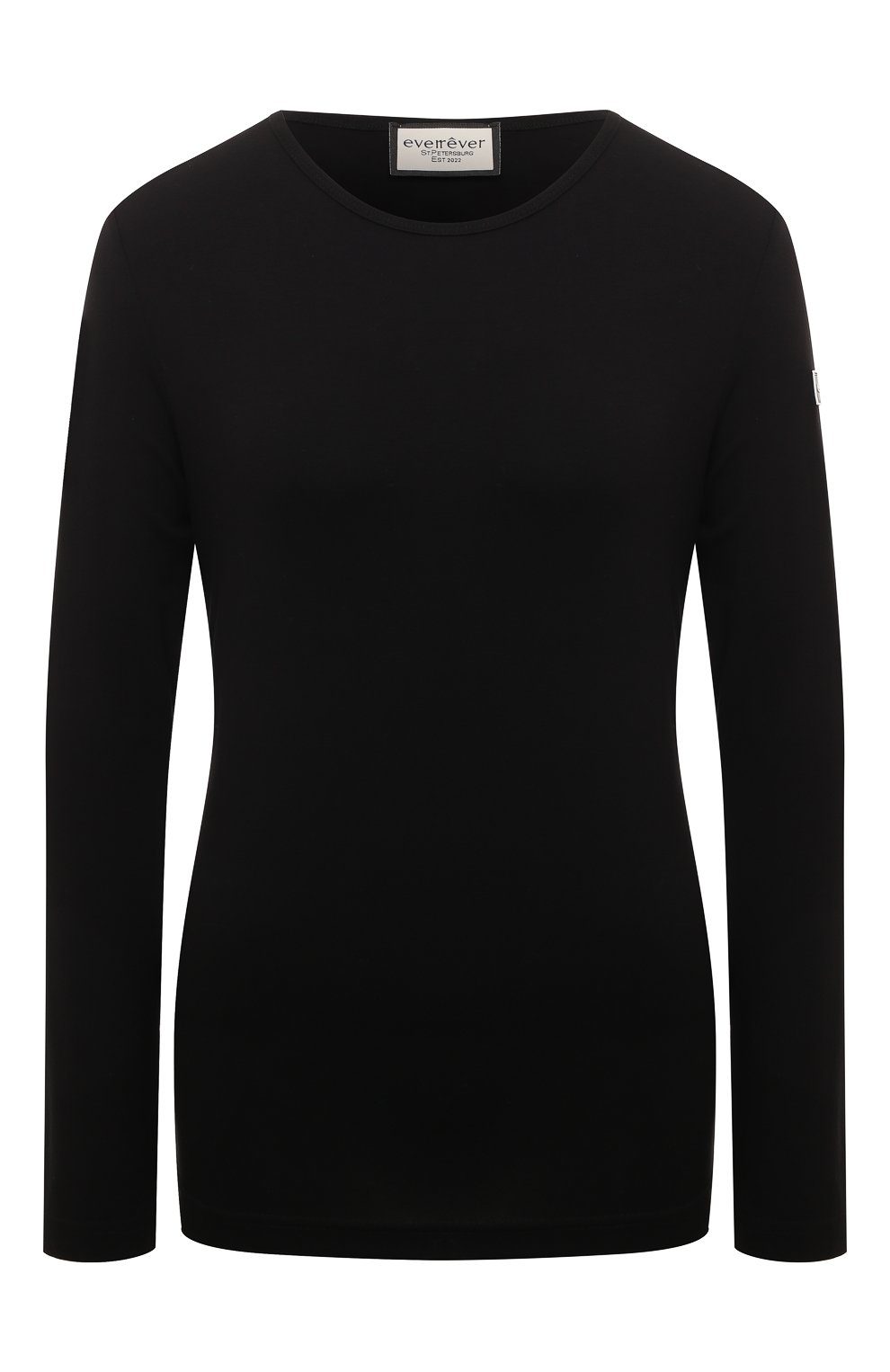 Лонгслив из вискозы EVERREVER, арт. RE-LSV-BLACK-01, фото 1