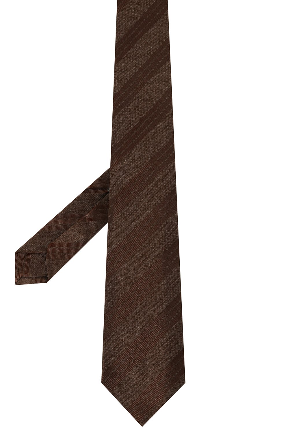 Галстук из шелка и льна LUIGI BORRELLI, арт. CR454038, фото 3