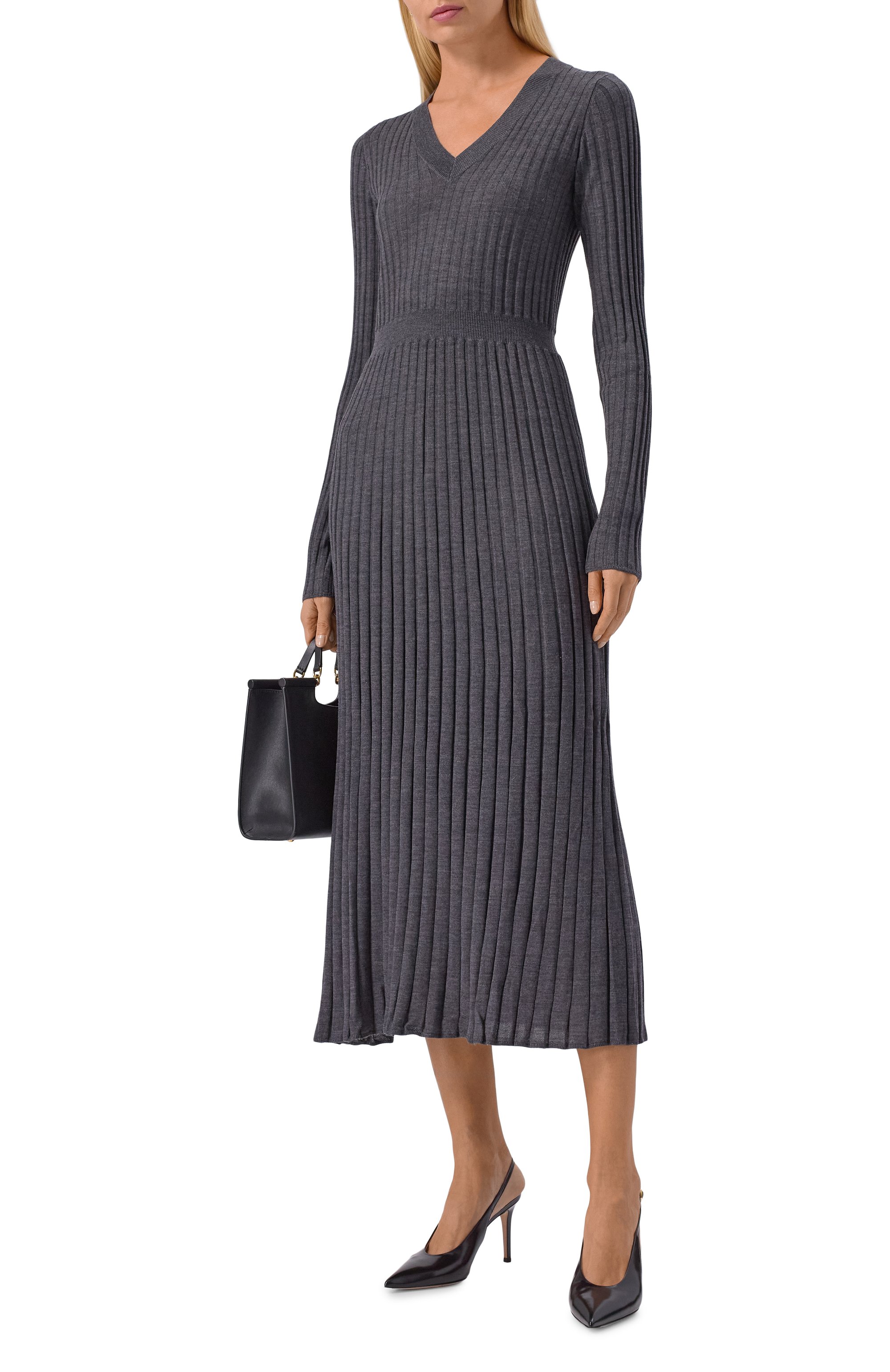 Шерстяное платье BRUNELLO CUCINELLI, арт. MHR895A92, фото 2