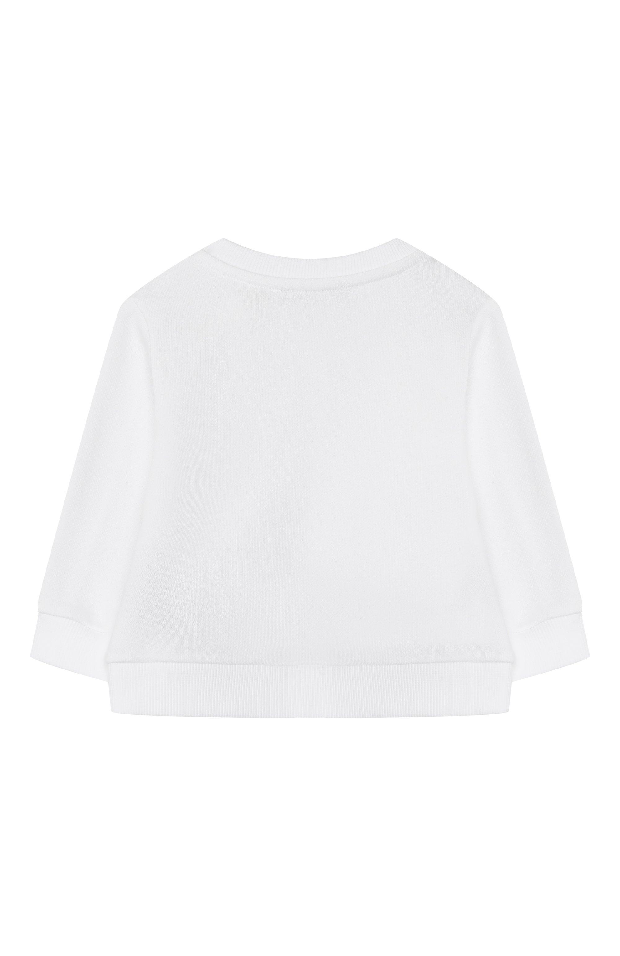 Хлопковый свитшот BALMAIN белого цвета по цене 22800 руб., арт. BY4540, фото 2 Хлопковый свитшот BALMAIN, арт. BY4540, фото 2