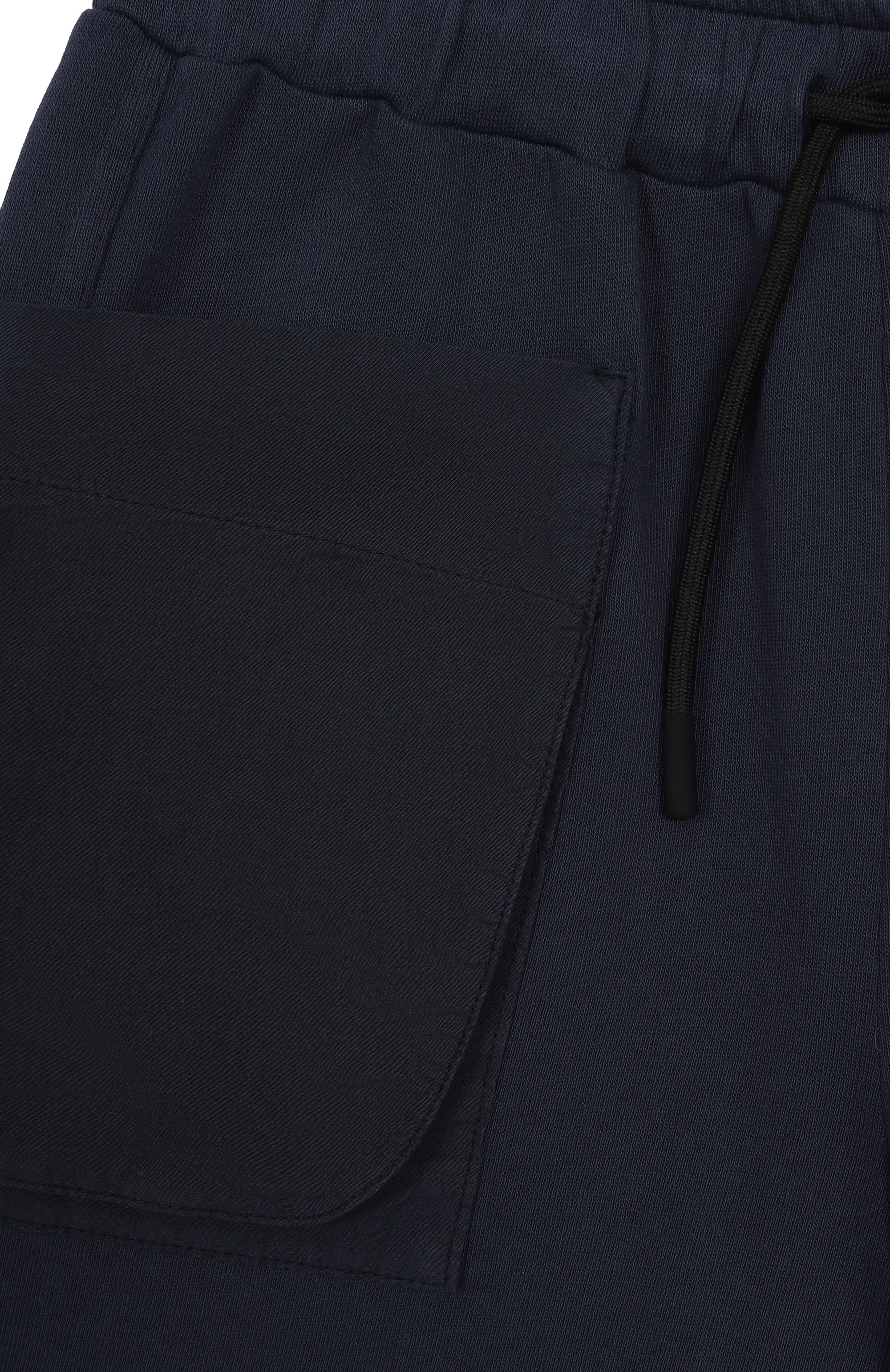 Хлопковые шорты-карго ASPESI темно-синего цвета по цене 15200 руб., арт. S25020PBM7067/6A-8A, фото 3 Хлопковые шорты-карго ASPESI, арт. S25020PBM7067/6A-8A, фото 3