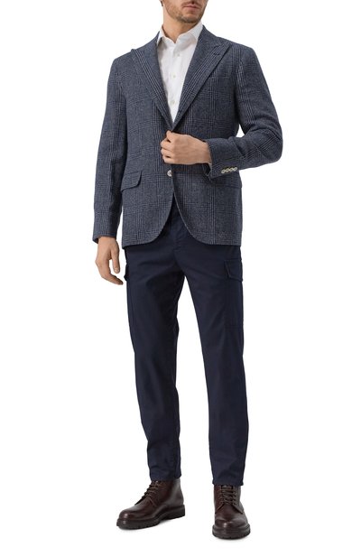 Пиджак из шерсти и шелка BRUNELLO CUCINELLI, арт. MY4367BFD, фото 3