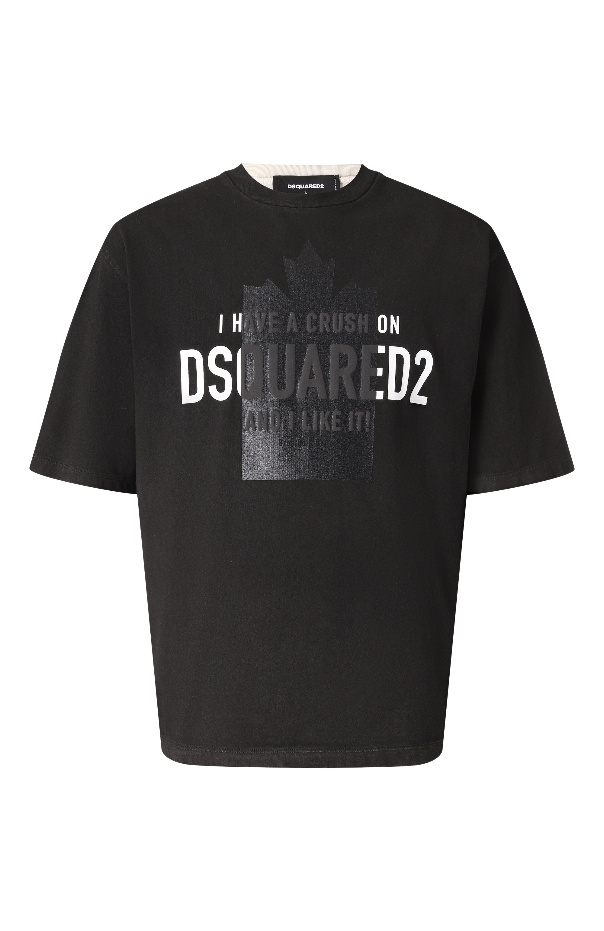 Хлопковая футболка DSQUARED2, арт. S74GD1405/S24583, фото 1
