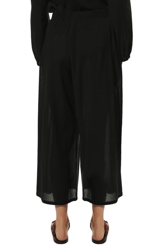 Хлопковый костюм Weekend Max Mara ACLINE 31910128-SIMEONE 31310128 Чёрный  ACLINE 31910128-SIMEONE 31310128 Фото 5