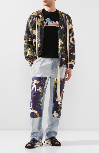 Джинсы loewe x paula's ibiza LOEWE голубого цвета по цене 58700 руб., арт. H616331X38, фото 2 Джинсы loewe x paula's ibiza LOEWE, арт. H616331X38, фото 2