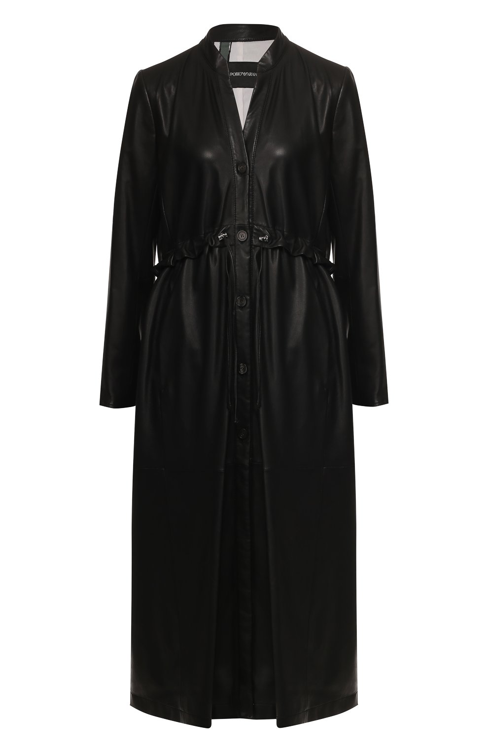 Кожа ное пальто EMPORIO ARMANI, арт. 5NL01P/52P01, фото 1