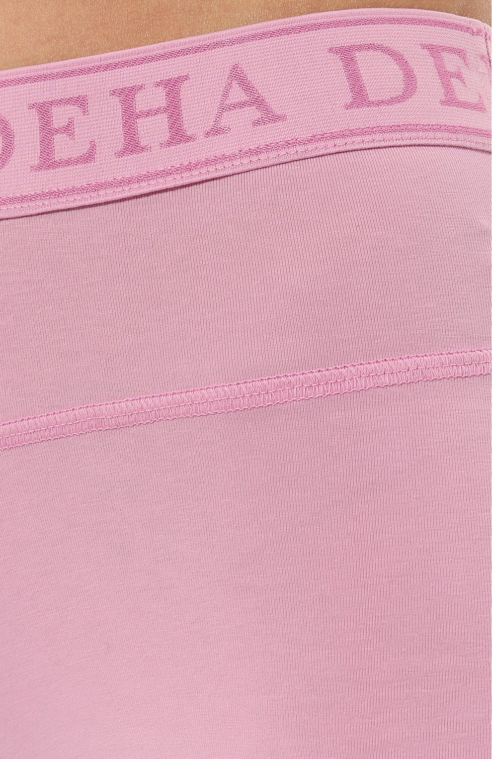 Хлопковые шорты DEHA розового цвета по цене 3995 руб., арт. A00105, фото 5 Хлопковые шорты DEHA, арт. A00105, фото 5