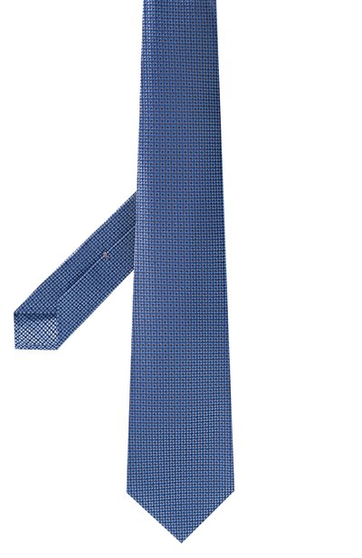 Шелковый галстук KITON голубого цвета по цене 41650 руб., арт. UCRVKLC03M20, фото 3 Шелковый галстук KITON, арт. UCRVKLC03M20, фото 3