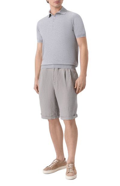 Льняные шорты BRUNELLO CUCINELLI, арт. M243DU0020, фото 2