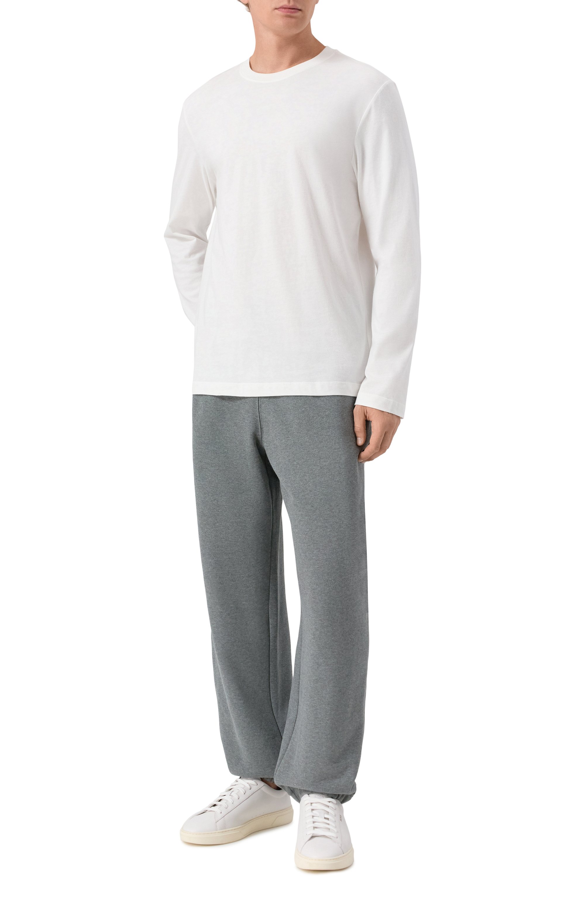 Хлопковый лонгслив 12 STOREEZ, арт. 131080, фото 2