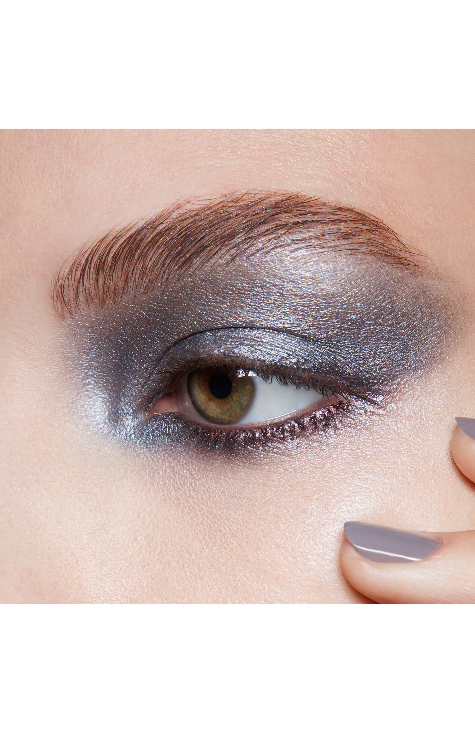 Кремовые тени с эффектом сияния extra dimension, оттенок evening grey (1.3g) MAC, арт. MTCN-21, фото 5