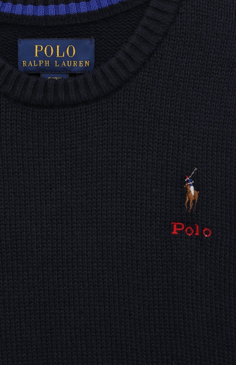 Хлопковый пуловер POLO RALPH LAUREN, арт. 321868900, фото 1