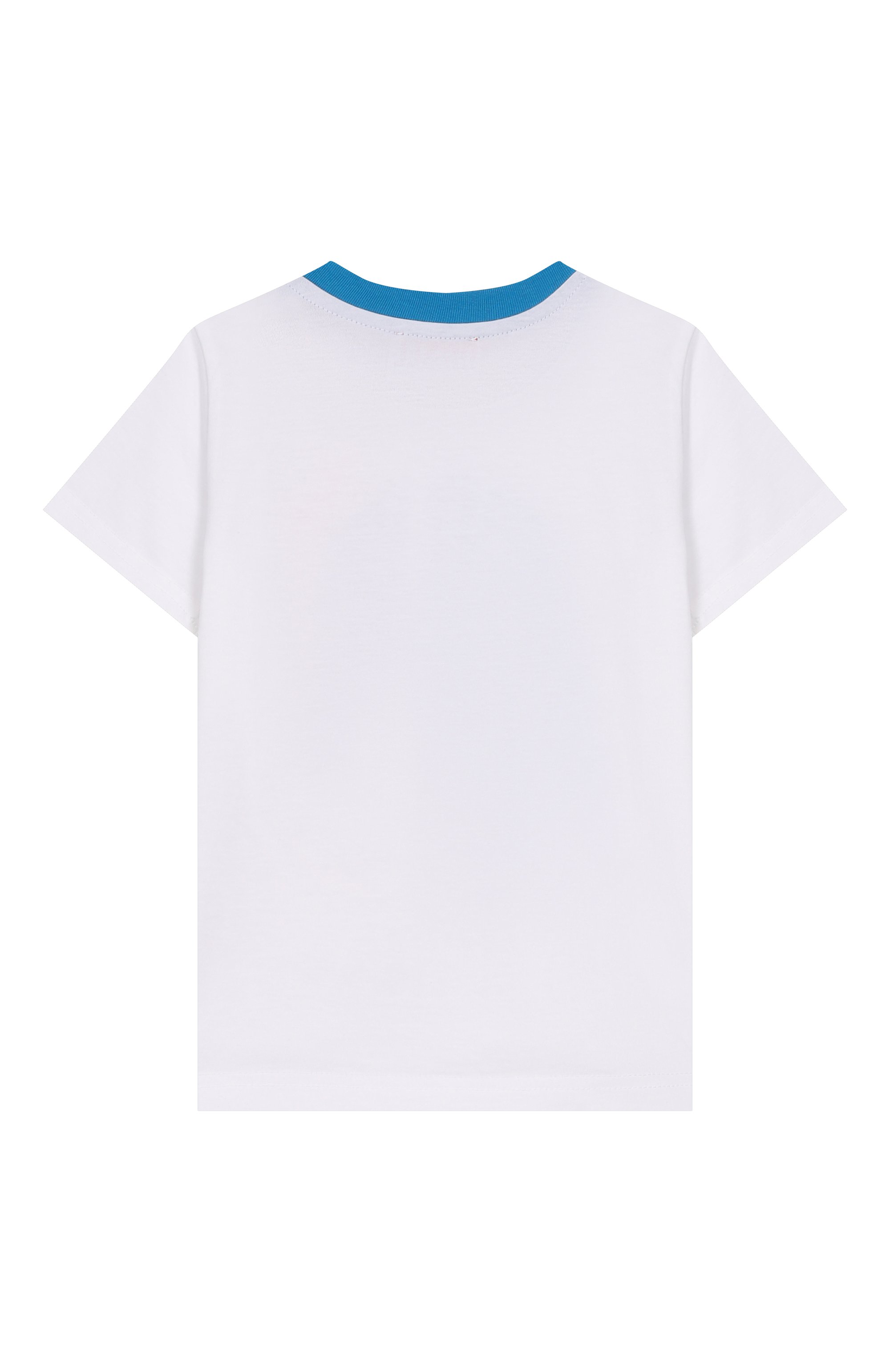 Хлопковая футболка DIESEL белого цвета по цене 4840 руб., арт. K00763/00YI9, фото 2 Хлопковая футболка DIESEL, арт. K00763/00YI9, фото 2