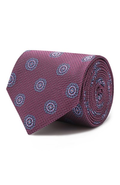 Мужской шелковый галстук CANALI, арт. 18/HJ02323