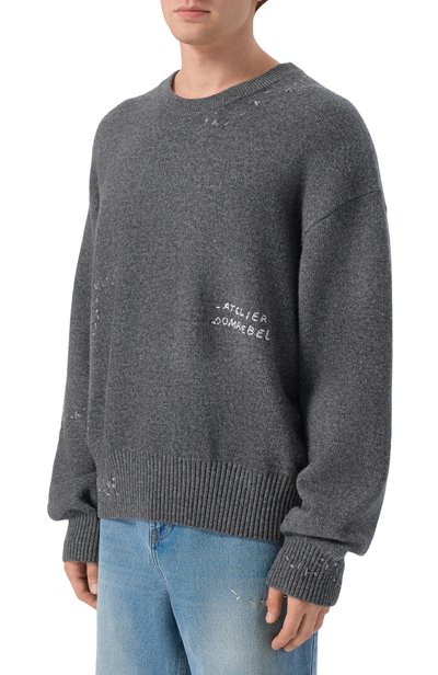 Шерстяной свитер DOMREBEL, арт. M WISER/KNIT CREWNECK, фото 3