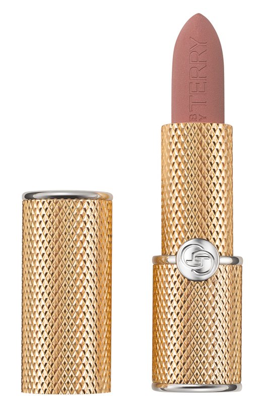 фото Увлажняющая помада с матовым финишем rouge opulent, оттенок 1 vintage nude (3,5g) by terry