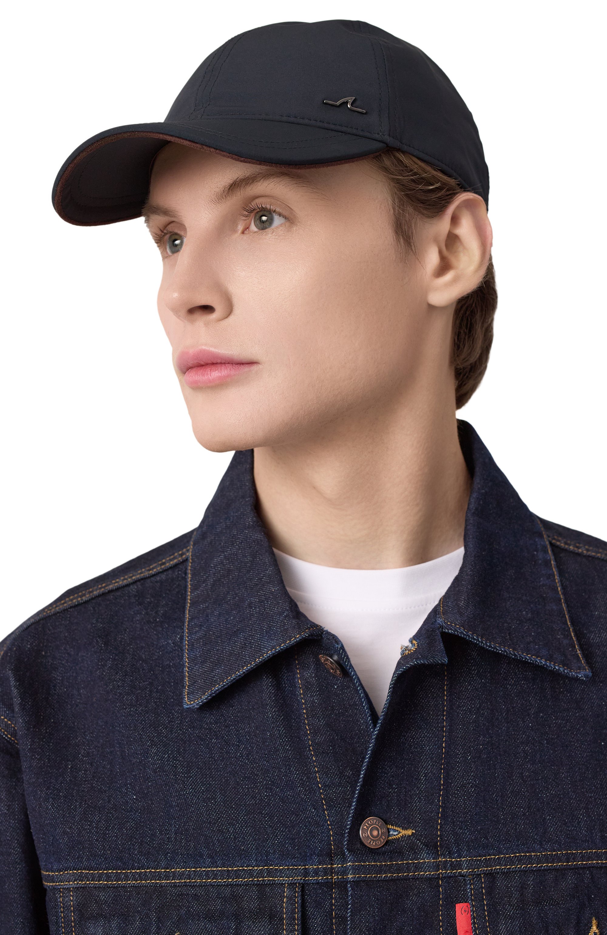 Бейсболка PAUL&SHARK черного цвета по цене 23950 руб., арт. 25417105, фото 2 Бейсболка PAUL&SHARK, арт. 25417105, фото 2