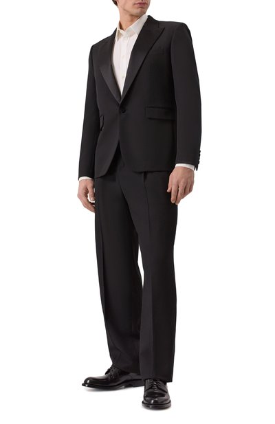 Шерстяные брюки SAINT LAURENT, арт. 821988/Y512W, фото 2