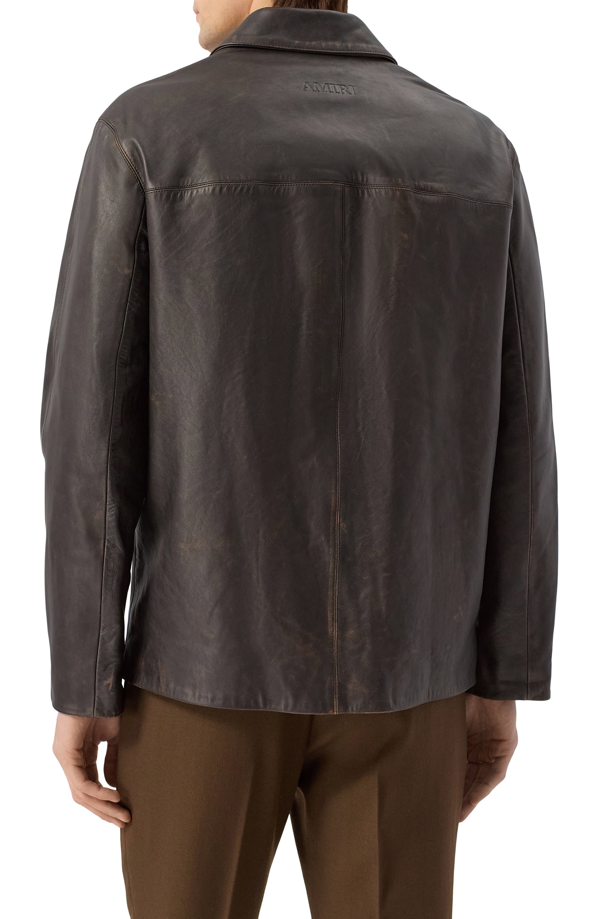 Кожаная куртка AMIRI, арт. AMLTJT1004, фото 4