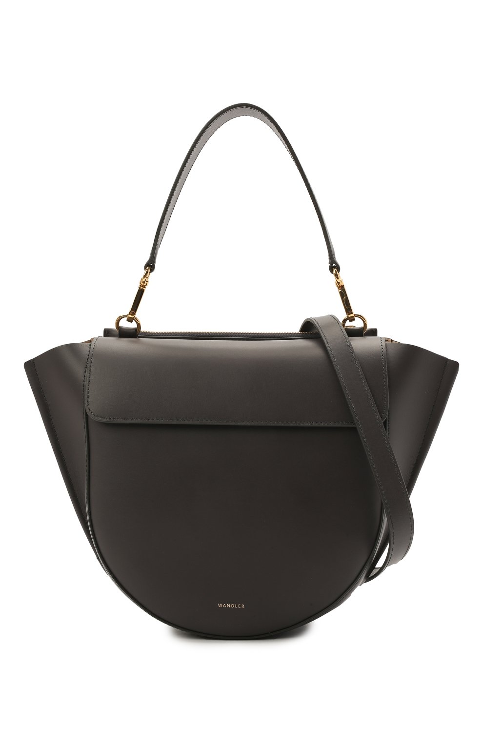 Сумка hortensia medium WANDLER серого цвета по цене 97000 руб., арт. H0RTENSIA BAG MEDIUM, фото 6 Сумка hortensia medium WANDLER, арт. H0RTENSIA BAG MEDIUM, фото 6