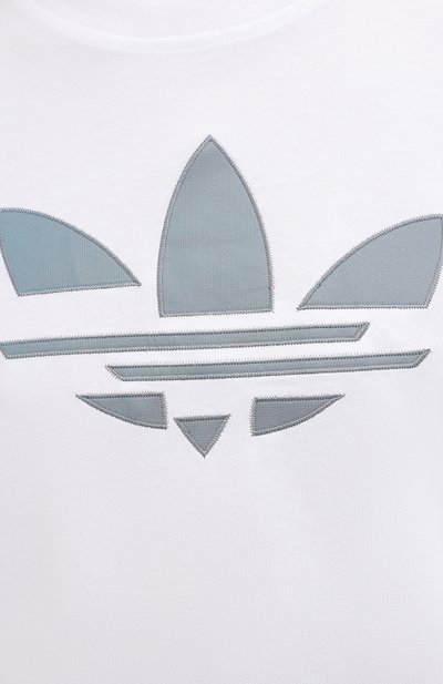 Хлопковая футболка ADIDAS ORIGINALS, арт. H35894, фото 5