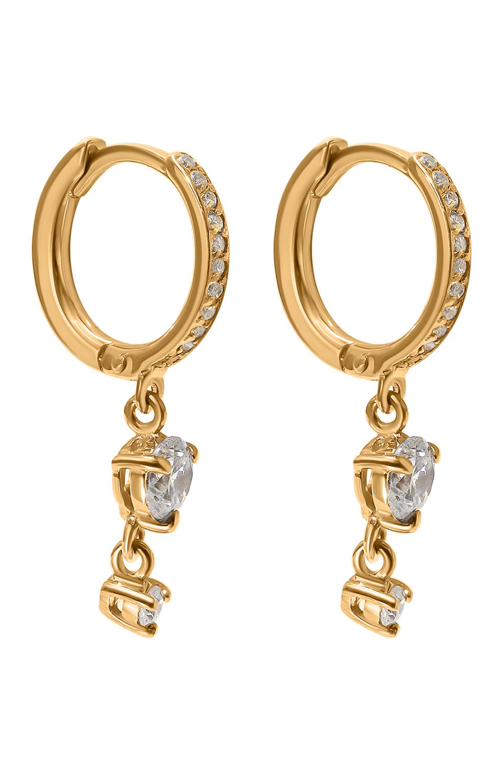 Серьги с топазом MOONKA, арт. ec-err-g-f, фото 3