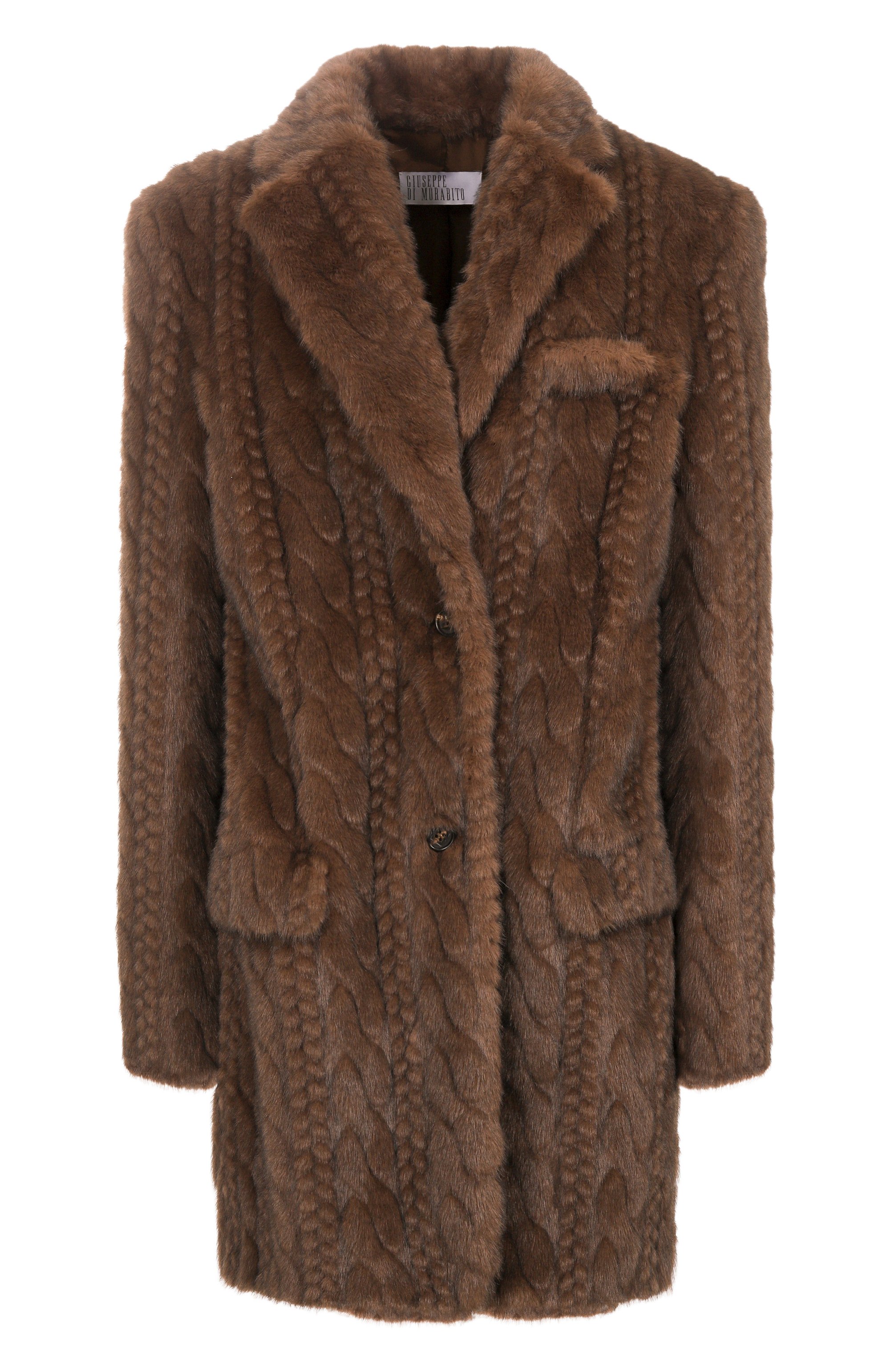 Шуба GIUSEPPE DI MORABITO, арт. 05FWJA134 05360, фото 1