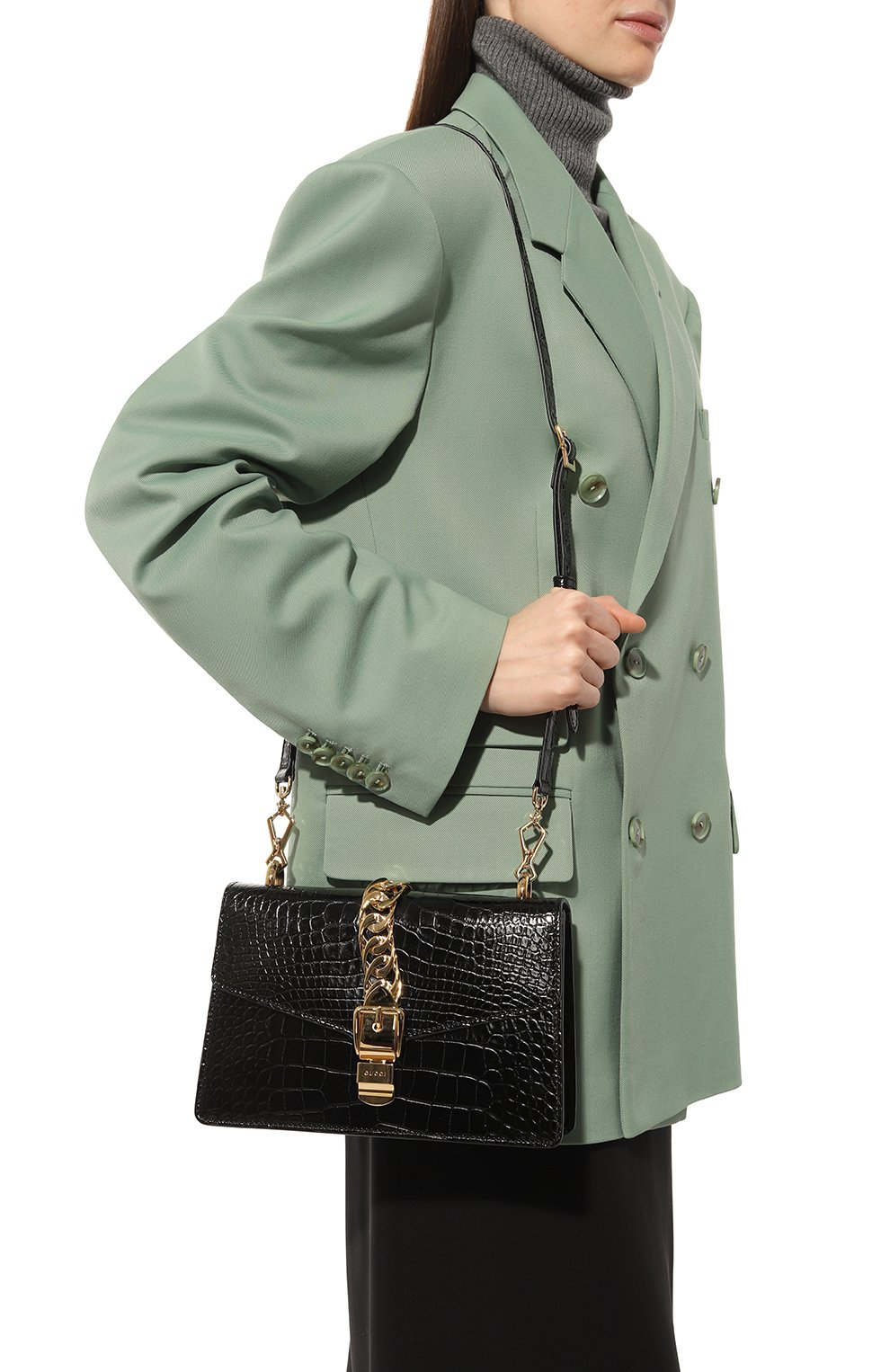 Сумка sylvie GUCCI, арт. 524405 EV4GG, фото 2