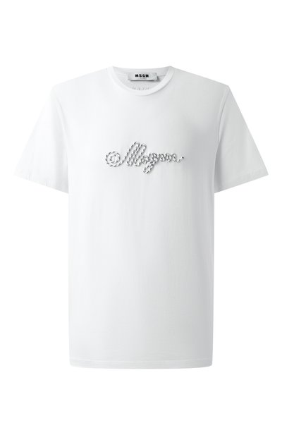 Мужская хлопковая футболка MSGM, арт. 3840MM97/257097