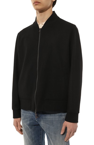 Шерстяной бомбер HARRIS WHARF LONDON, арт. C9353MYM, фото 3