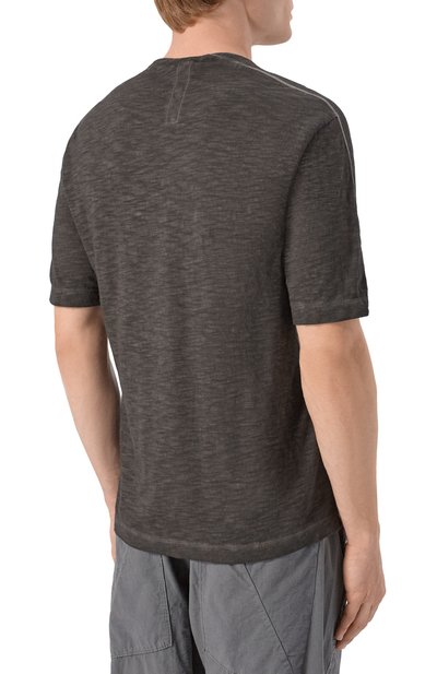 Футболка из хлопка и льна TRANSIT, арт. CFUTRC5400E, фото 4