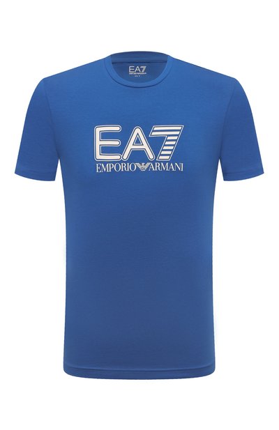 Мужская хлопковая футболка EA7, арт. 6DPT62/PJVQZ/S