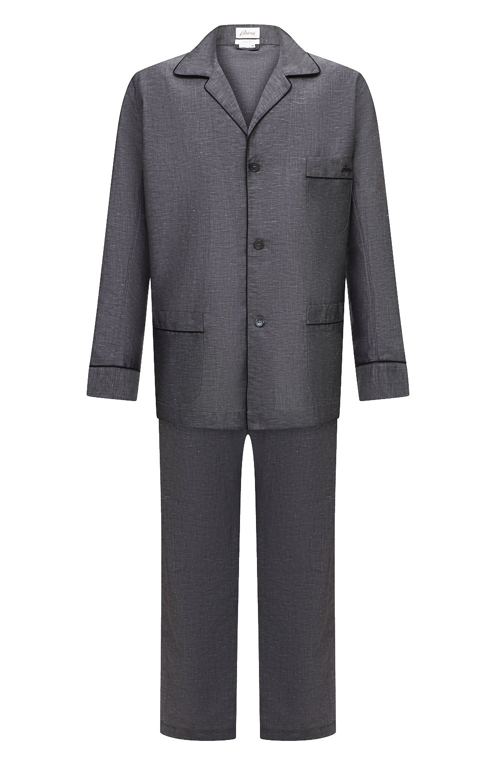 Пижама изо льна и хлопка BRIONI, арт. NBP30L/P106C, фото 1