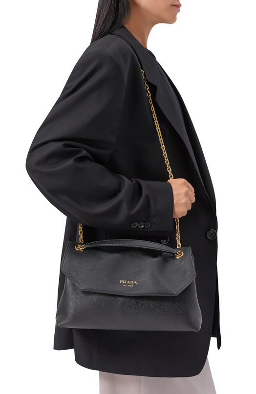 Сумка Doux medium Prada 1BD371/2CYS Чёрный  1BD371/2CYS Фото 2