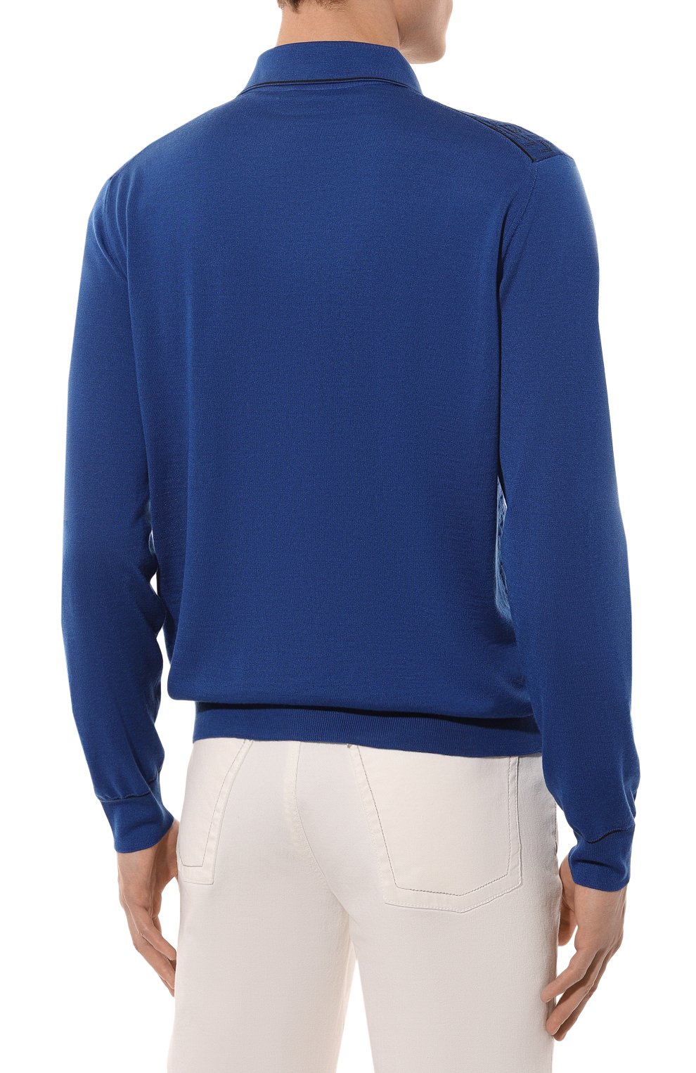 Поло из шерсти и шелка STEFANO RICCI, арт. KE08012P30/E24473, фото 4