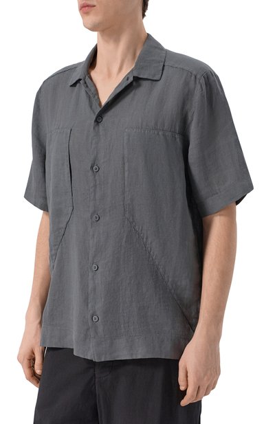 Льняная рубашка TRANSIT, арт. CFUTRCV312, фото 3