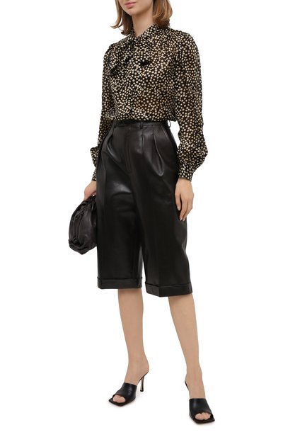 Шелковая блузка SAINT LAURENT, арт. 642347/Y8B09, фото 2