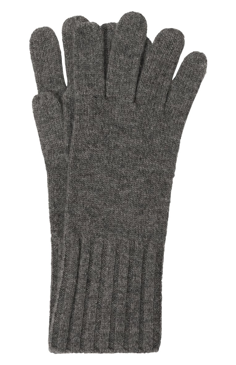 Женские кашемировые перчатки NOT SHY серого цвета, арт. 4301032C | Фото 1 (Материал: Текстиль, Кашемир, Шерсть; Кросс-КТ: Трикотаж; Материал сплава: Проставлено; Нос: Не проставлено)