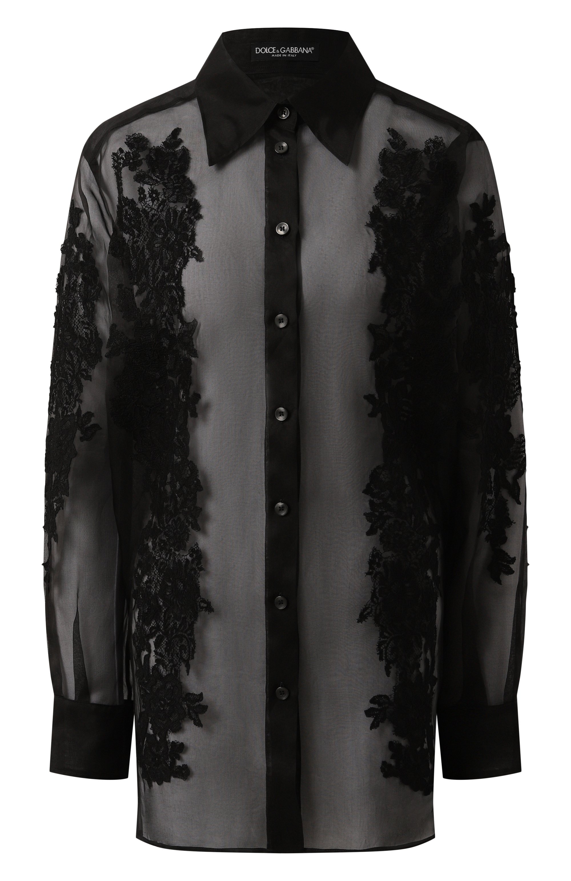 Шелковая блузка DOLCE & GABBANA, арт. F5R38T/FU1BU, фото 1