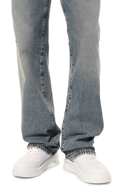 Кожаные кроссовки greca odissea VERSACE, арт. 1008124/1A05873, фото 3